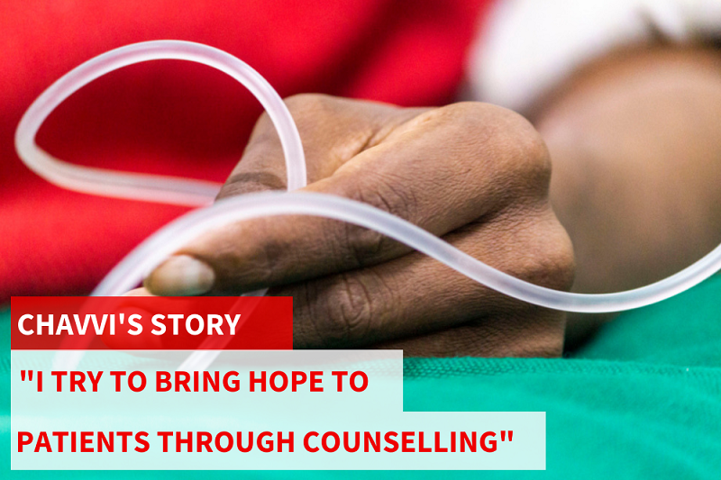 Bihar: "I try to bring hope to patients with kala azar-HIV co-infection through counselling"